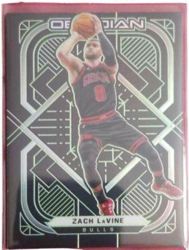 Zach LaVine #96 2020-21 Panini Obsidian Basketball