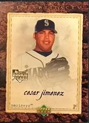 Cesar Jimenez #76 Baseball Cards 2007 Upper Deck Artifacts Prices