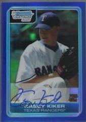 Kasey Kiker [Blue Refractor Autograph] #DP69 Baseball Cards 2006 Bowman Chrome Draft Picks Prices