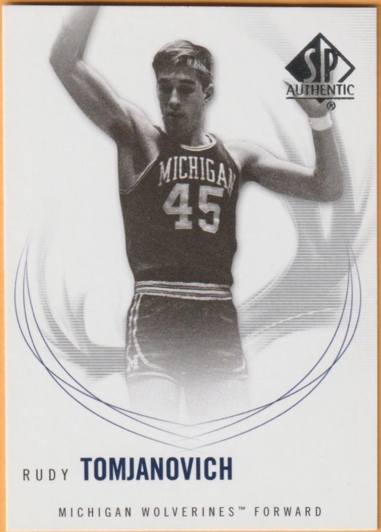 Rudy Tomjanovich #77 2010 Sp Authentic Basketball