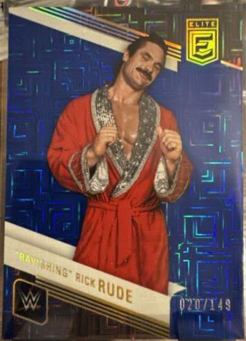 Ravishing Rick Rude [Blue] #150 Prices | 2023 Donruss Elite WWE ...