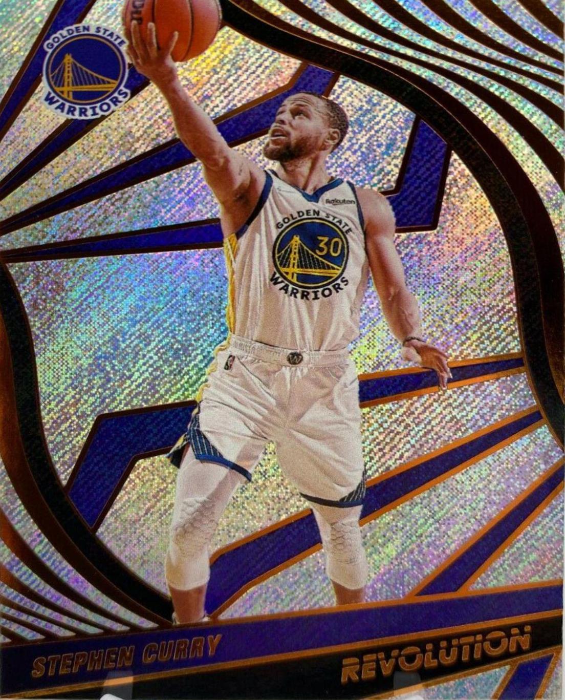 Stephen Curry #86 Basketball Cards 2021 Panini Revolution