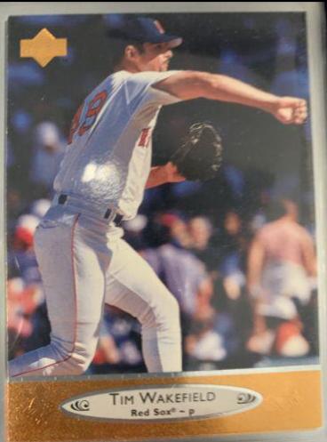Tim Wakefield #19 Baseball Cards 1996 Upper Deck