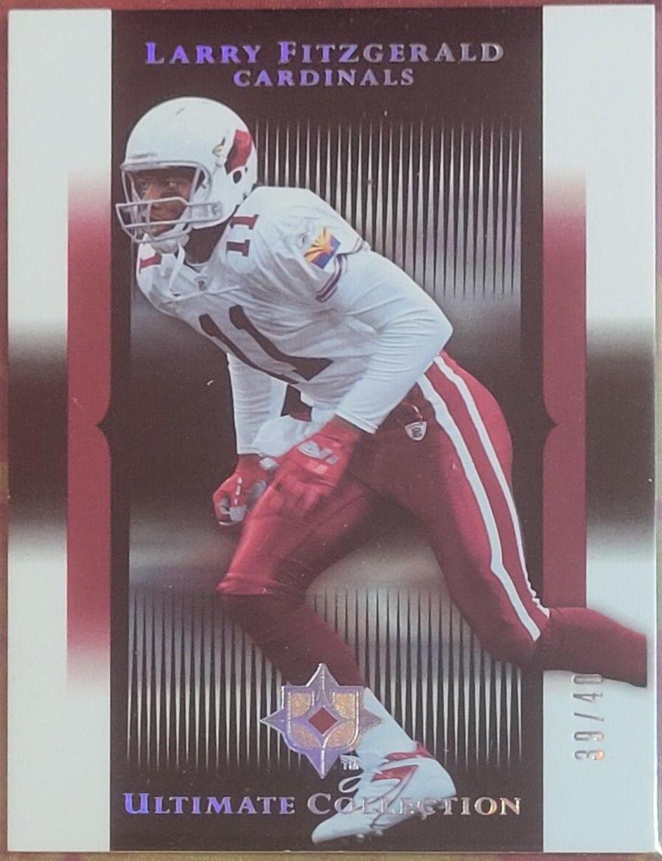 Larry Fitzgerald #1 Football Cards 2005 Upper Deck Ultimate Collection