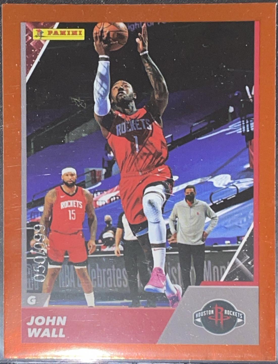John Wall #2 Basketball Cards 2021 Panini NBA Card Collection