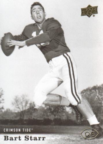 Bart Starr #8 Football Cards 2013 Upper Deck