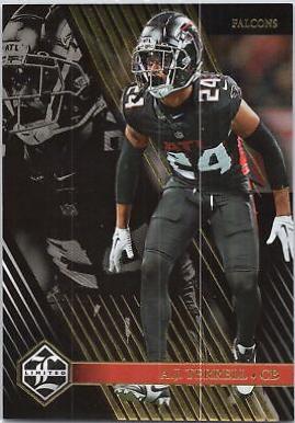 A.J. Terrell #4 Football Cards 2023 Panini Limited