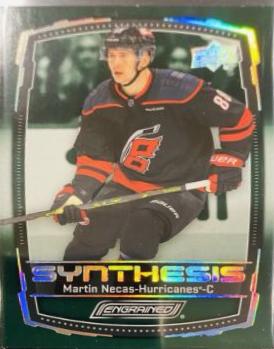 Martin Necas #S-16 Hockey Cards 2023 Upper Deck Engrained Synthesis