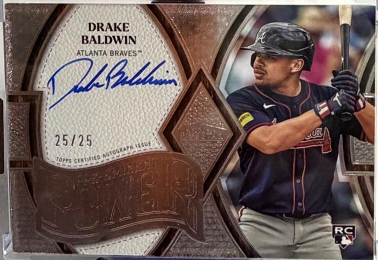 Drake Baldwin #PEP-DB 2025 Topps Five Star Preeminent Power Autograph Baseball