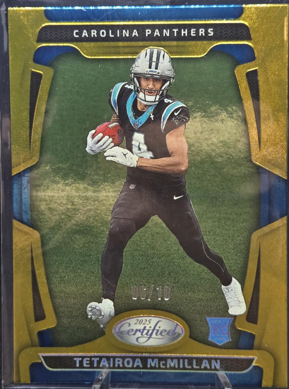 Tetairoa McMillan #160 2025 Panini Certified Football