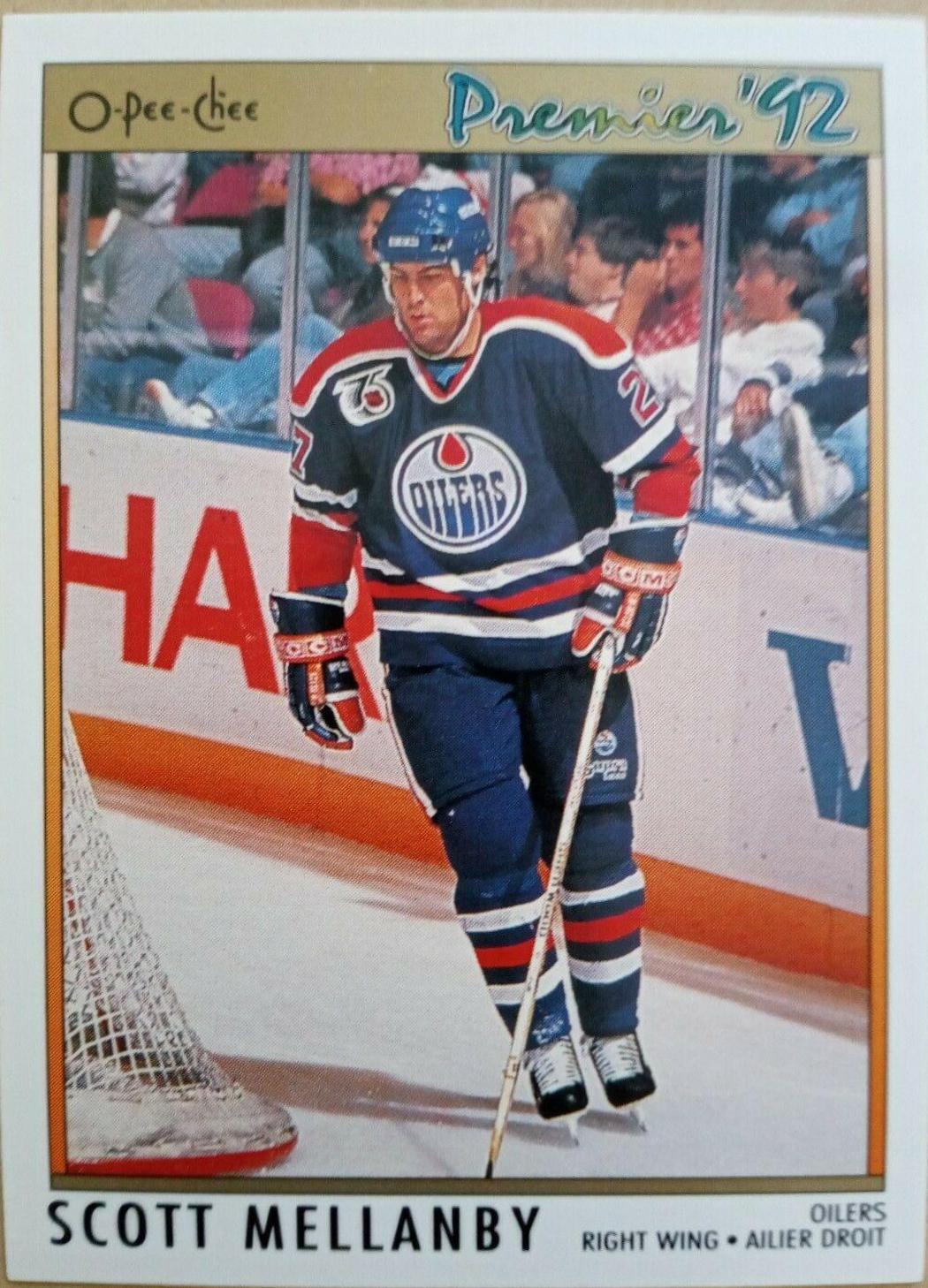 Scott Mellanby #30 1991-92 O-Pee-Chee Premier Hockey
