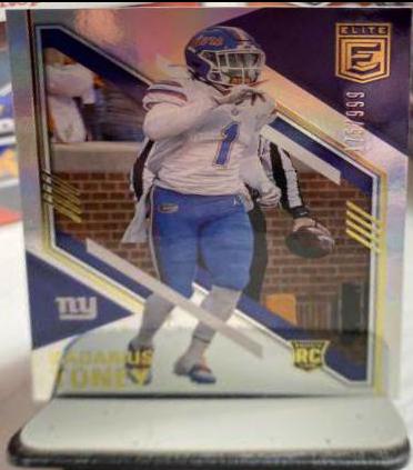 Kadarius Toney #128 2021 Panini Donruss Elite Football