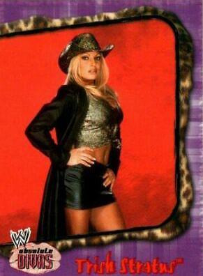 Trish Stratus #26 Wrestling Cards 2002 Fleer WWE Absolute Divas