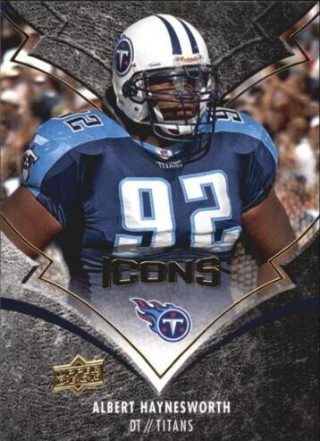Albert Haynesworth #97 2008 Upper Deck Icons Football
