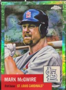 Mark McGwire [Green Wave Refractor] #187