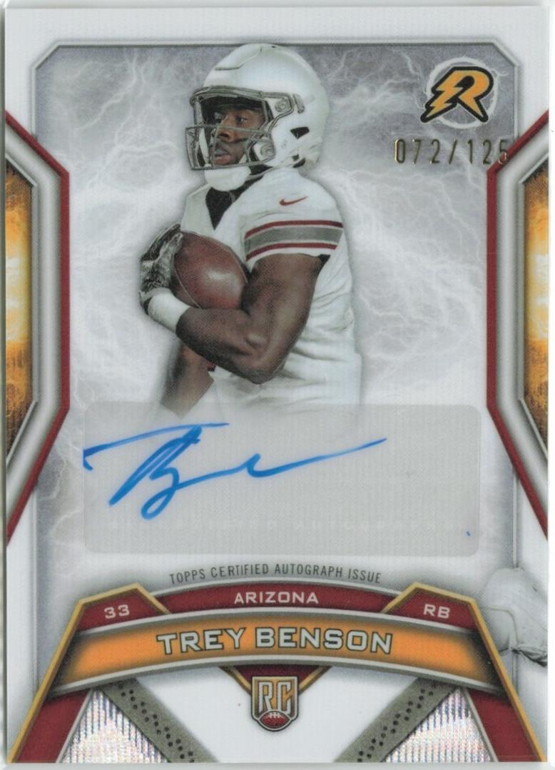 Trey Benson [White Surge] #RRS-TB