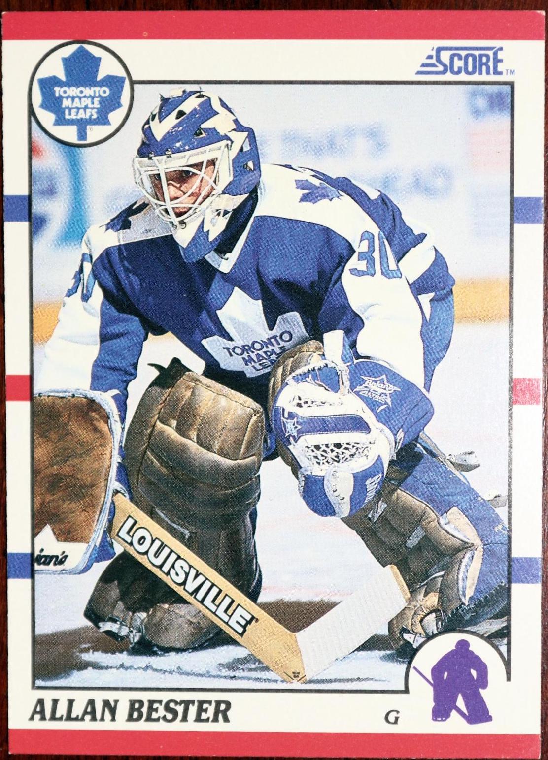 Allan Bester #27 Hockey Cards 1990 Score