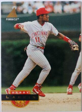 Barry Larkin #12 Baseball Cards 1994 Pinnacle