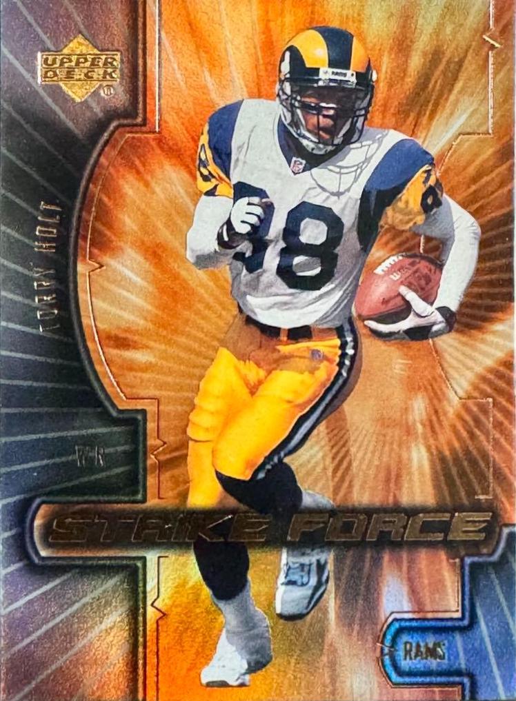 Torry Holt #SF6 Football Cards 2000 Upper Deck Strike Force