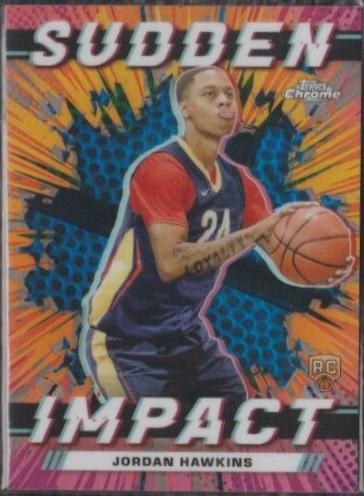 Jordan Hawkins [Blue Basketball Refractor] #SI-4