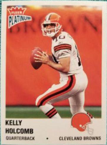 Kelly Holcomb #21 Football Cards 2003 Fleer Platinum