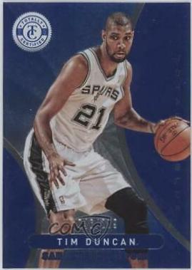 Tim Duncan #58 Basketball Cards 2012 Panini Totally Certified