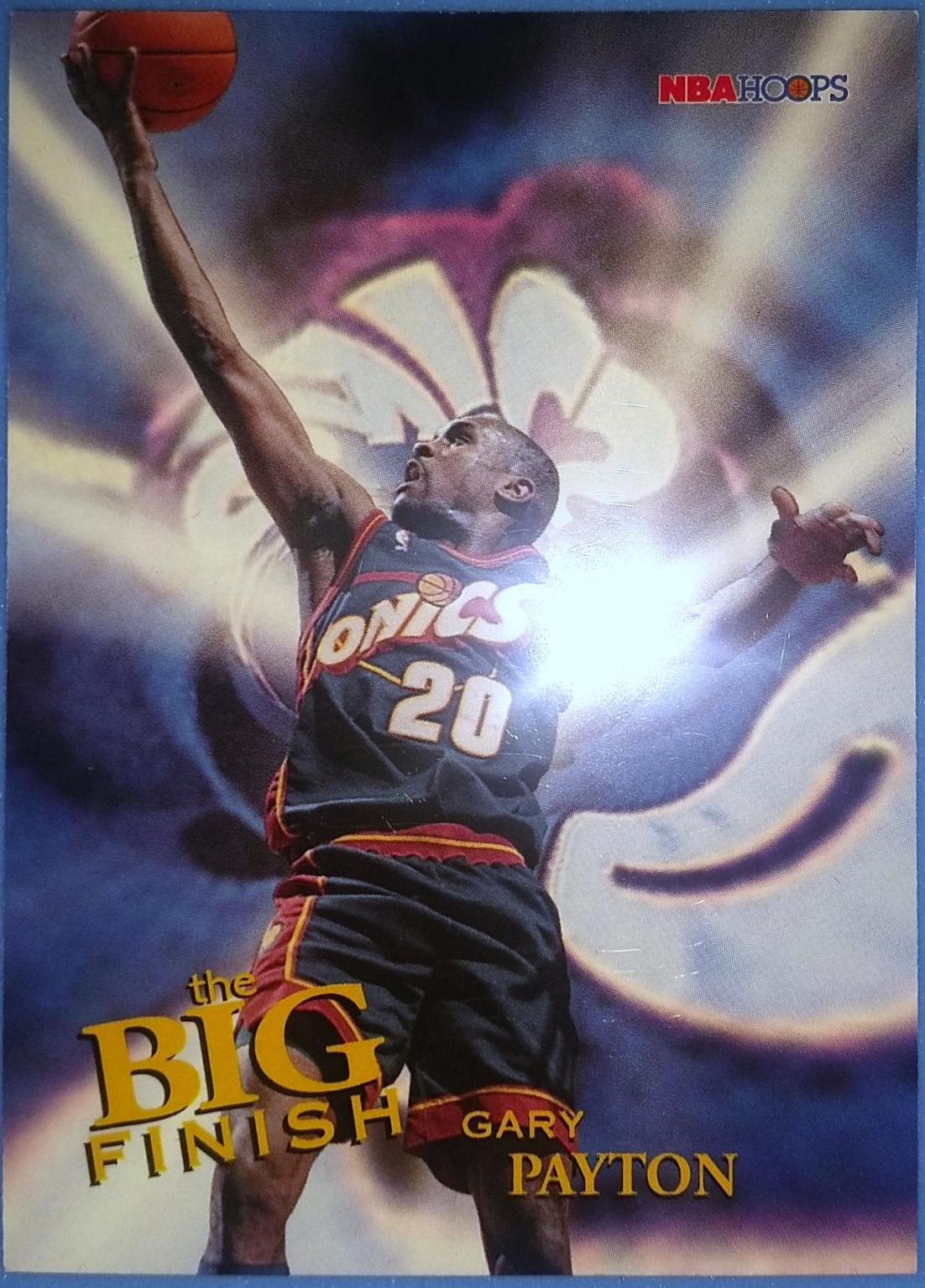 Gary Payton #188 1996 Hoops Basketball