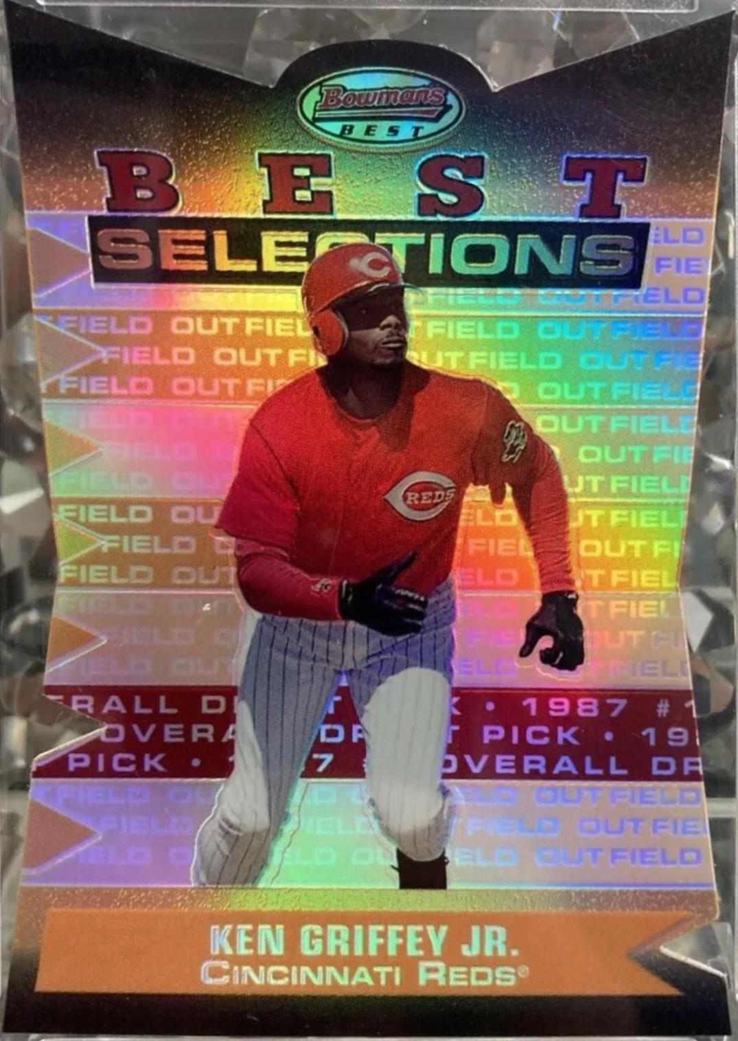 Ken Griffey Jr #BBS2 Baseball Cards 2000 Bowman's Best Selections