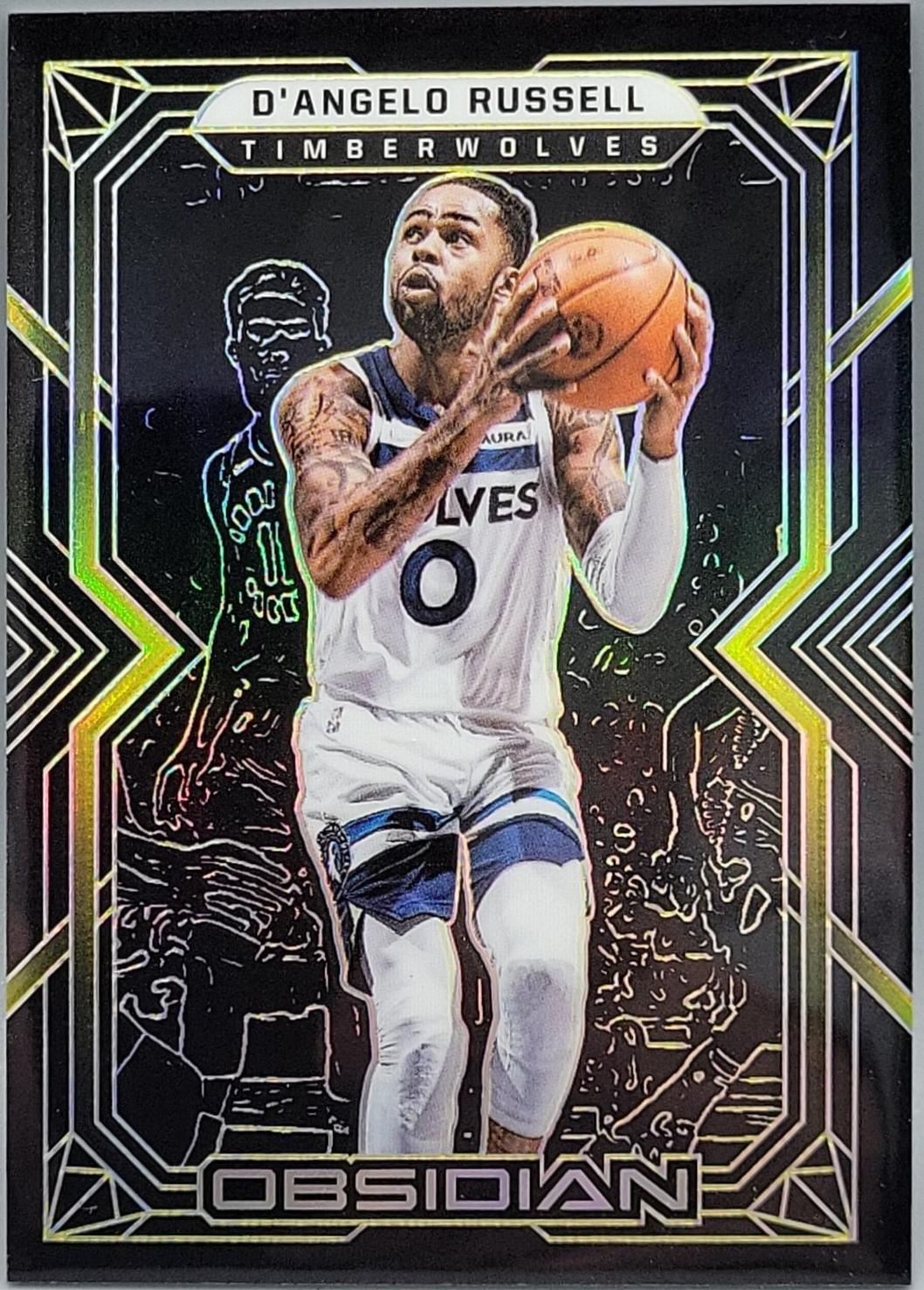 D'Angelo Russell [Yellow] #110 Prices | 2021 Panini Obsidian ...