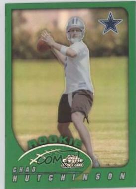 Chad Hutchinson #250 2002 Topps Chrome Football