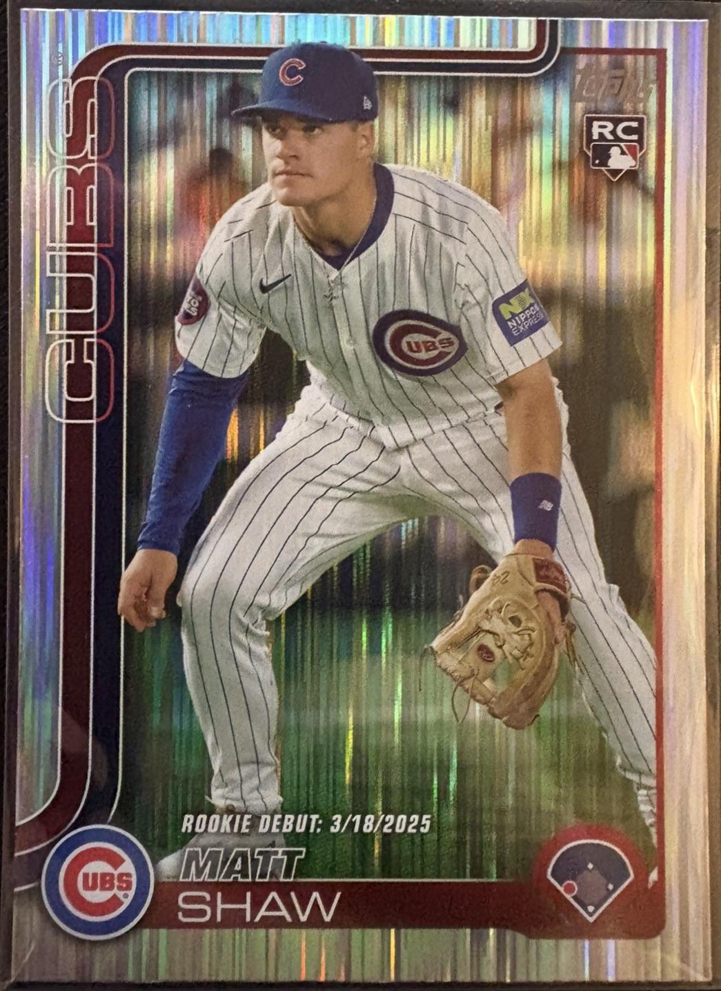 Matt Shaw [Diamante Foil] #US345 Prices | 2025 Topps Update