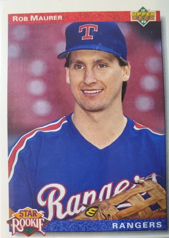 Rob Maurer #10 Baseball Cards 1992 Upper Deck