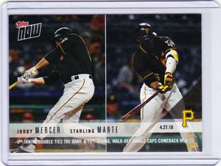 Jordy Mercer, Starling Marte