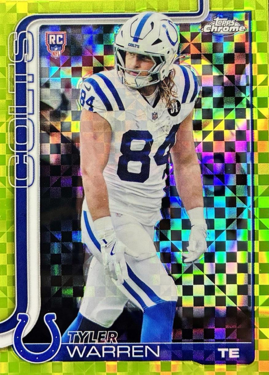 Tyler Warren HYDRODYNAMIC（サイン、シリアルNO入） Tyler Warren [X-Fractor Green] #346 Prices | 2025 Topps Chrome