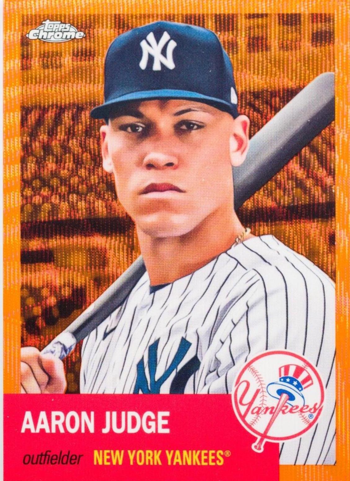 Aaron Judge [Orange Wave Refractor] #200