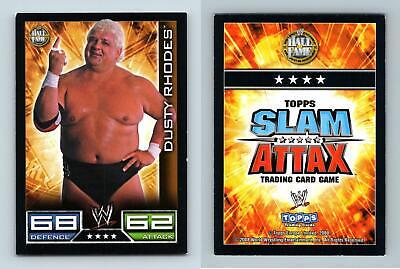 Dusty Rhodes Wrestling Cards 2008 Topps WWE Slam Attax