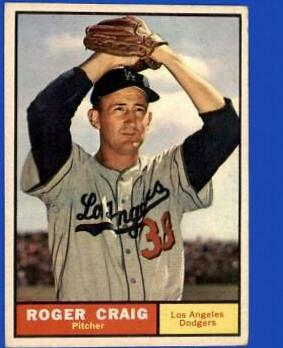 Roger Craig #543 1961 Topps Baseball