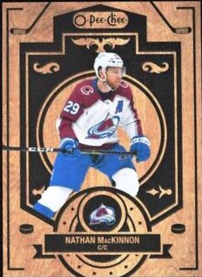 Nathan MacKinnon #W-NM Hockey Cards 2022 O Pee Chee Woodies