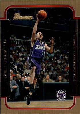 Mike Bibby Chrome Gold Refractor #8 Basketball Cards 2003 Bowman