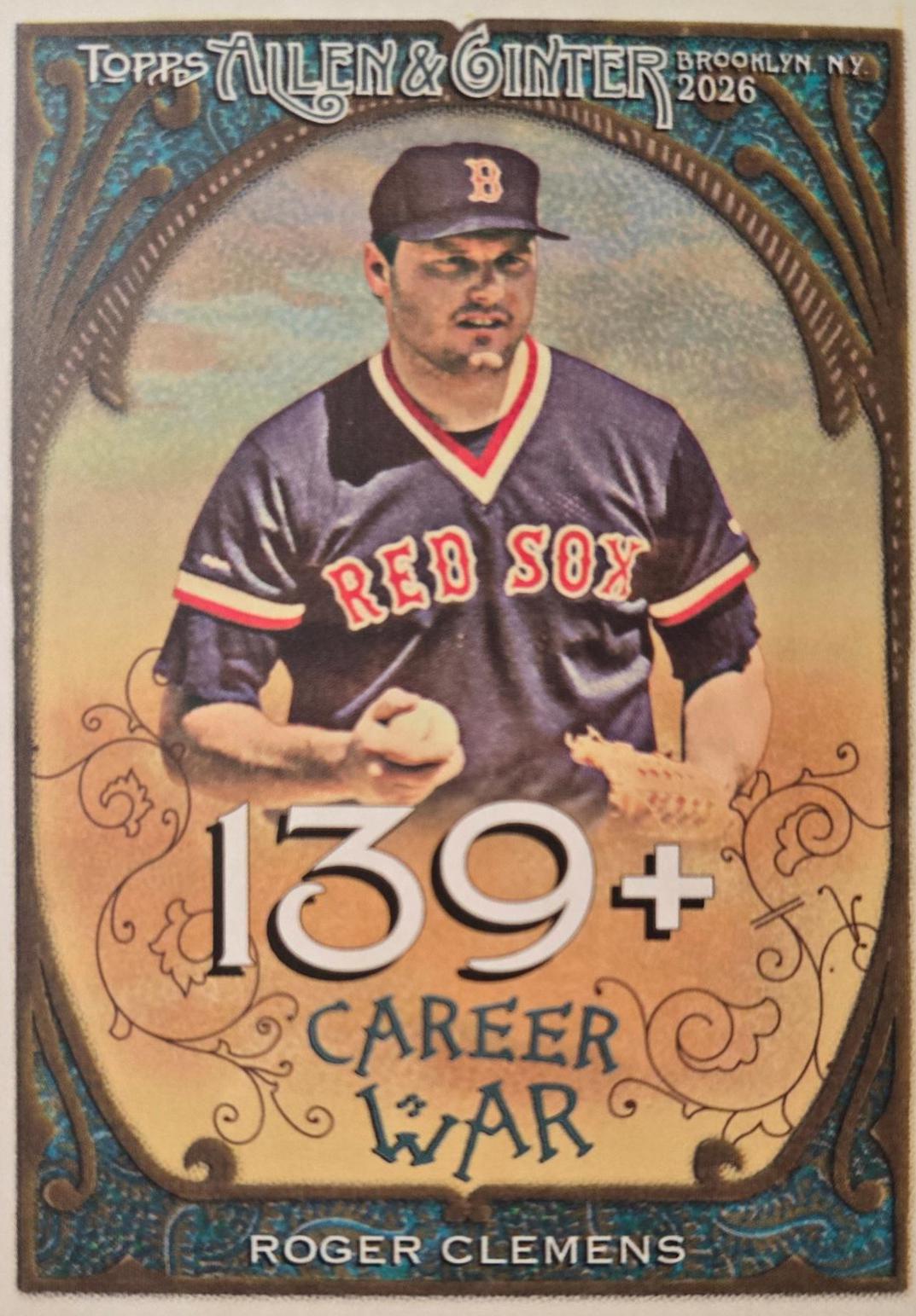 Roger Clemens #CR-24 2026 Onit Athlete Gravity Career 250 Baseball