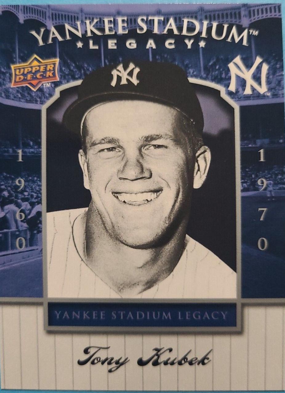 Tony Kubek #36 Baseball Cards 2008 Upper Deck Yankee Stadium Legacy