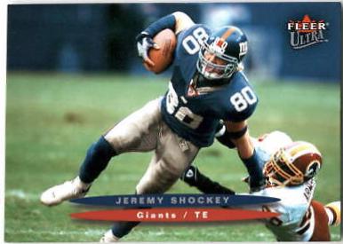 Jeremy Shockey #10 Football Cards 2003 Ultra