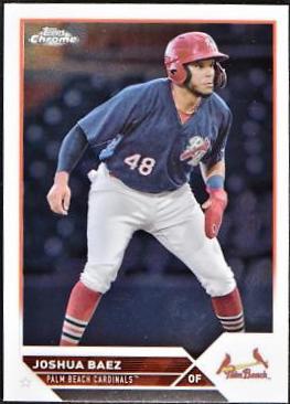 Joshua Baez #PDC-37 2023 Topps Pro Debut Chrome Baseball