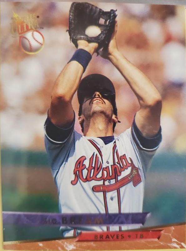 Sid Bream #4 Baseball Cards 1993 Ultra