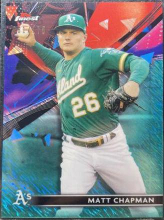 Matt Chapman #12 2021 Topps Finest Baseball
