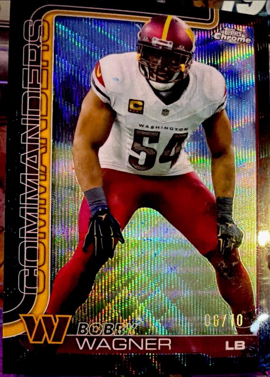 Bobby Wagner [Black Wave Refractor] #299