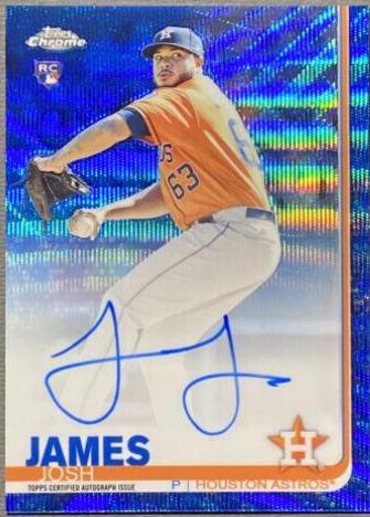Josh James [Blue Wave Refractor] #RA-JJ