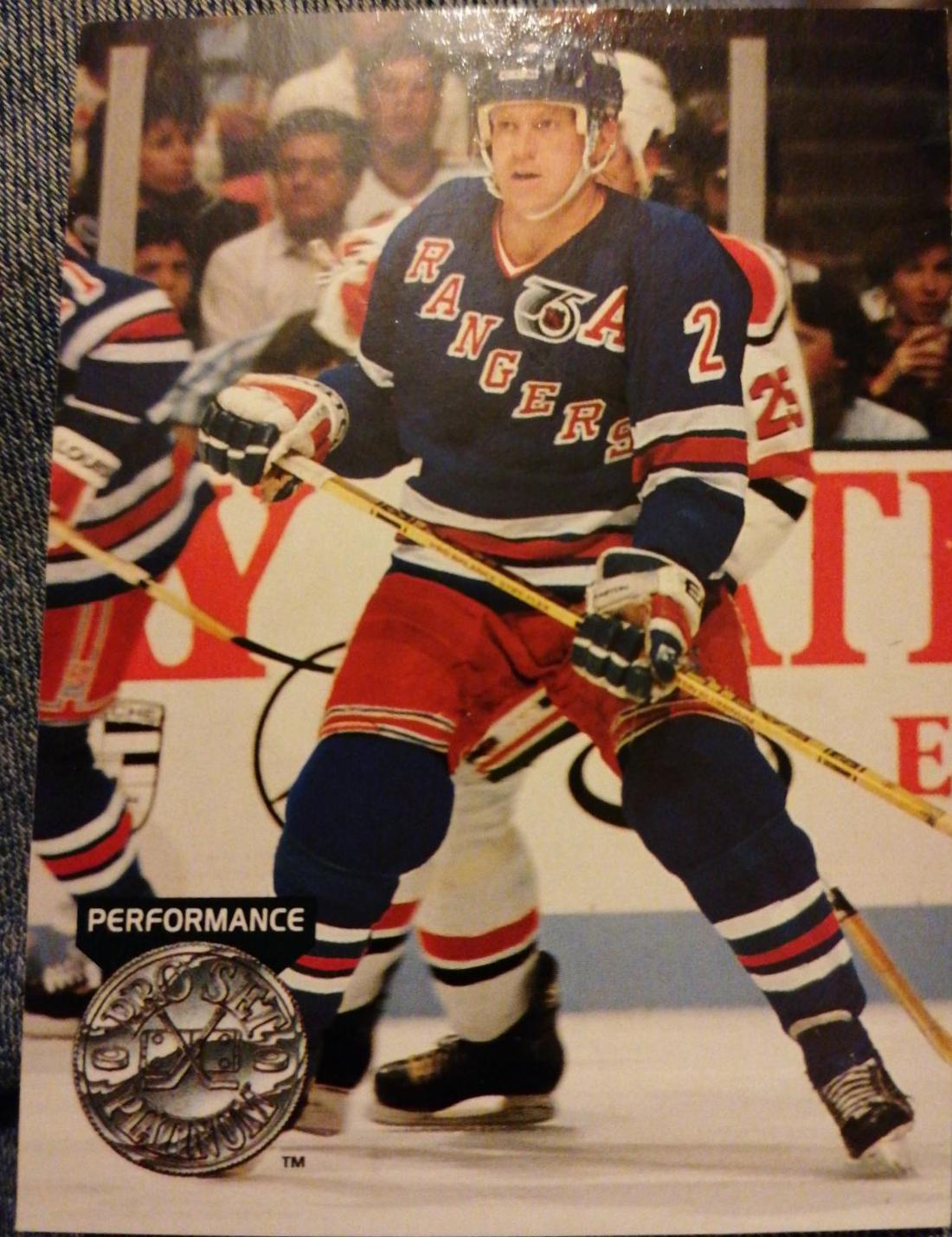 Brian Leetch #284 Hockey Cards 1991 Pro Set Platinum
