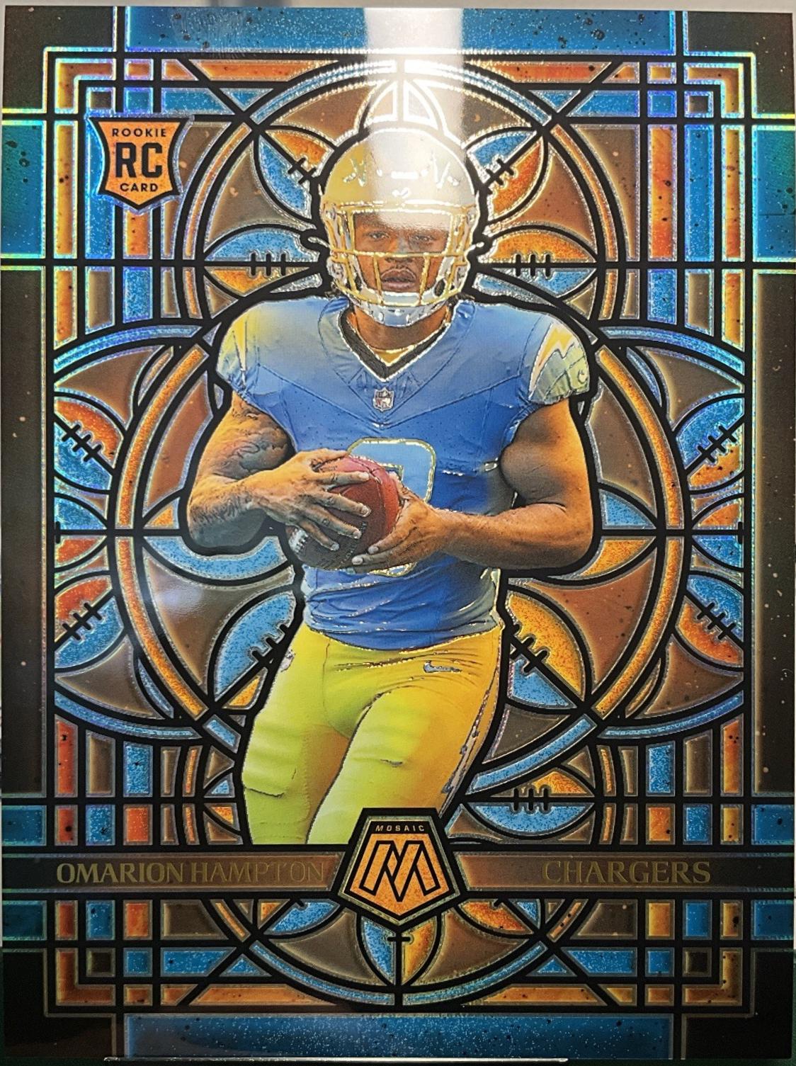 Omarion Hampton [Oversized] #15 Prices [Rookie] | 2025 Panini