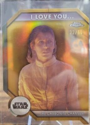 Princess Leia [Gold Refractor] #69